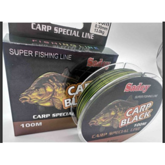 Жилка SADEY CARP BLACK 100m 