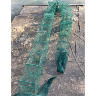 Раколовка "Wolf Fish №23 - 10м (20*25 см) Раколовка "Wolf Fish №23 - 10м (20*25 см)