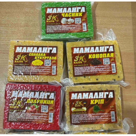Мамалига «3К» 500 грамів 