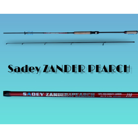 Вудилище Вудилище Спінінгове SADEY Zander&Pearch (тест 5-25) Mod. 222 Вудилище Вудилище Спінінгове SADEY Zander&Pearch (тест 5-25) Mod. 222