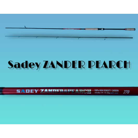 Вудилище Спінінгове SADEY Zander&Pearch (тест 10-30) Mod. 223 Вудилище Спінінгове SADEY Zander&Pearch (тест 10-30) Mod. 223